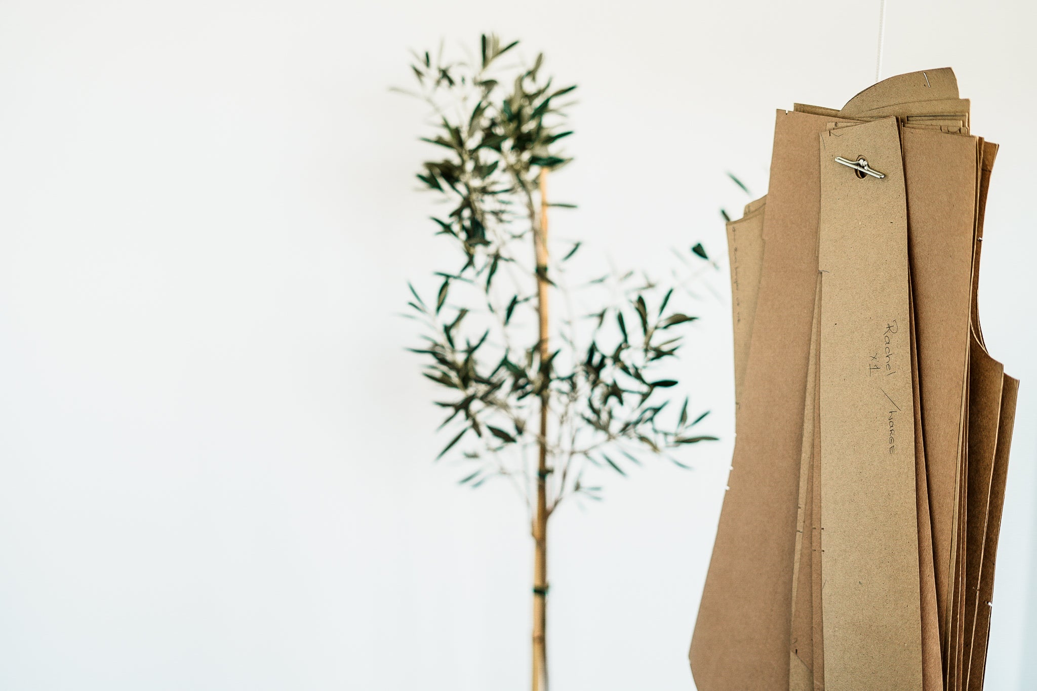 Patterns used when making Mazhai leisure wear clothing