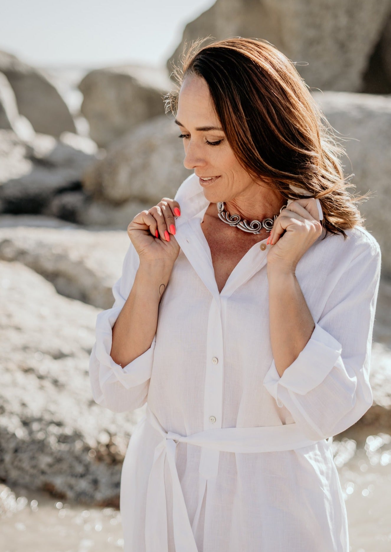 Chaili Shirt Dress - Mazhai